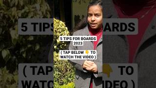5 TIPS YOU MUST FOLLOW !! #boards #boards2023 #cbseclass10 #boards