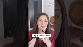 Day 4:How to Write a Cover Letter with ChatGPT (Fast & Easy) #chatgptresume #aiforbeginners #chatGPT