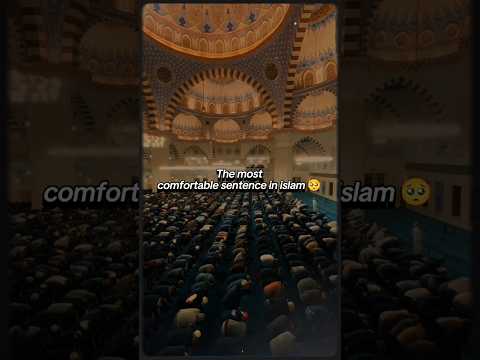 The most comforting sentence in islam❤️‍🩹🥺| Nasheed Wa habtani |#shorts#youtubeshorts #viral