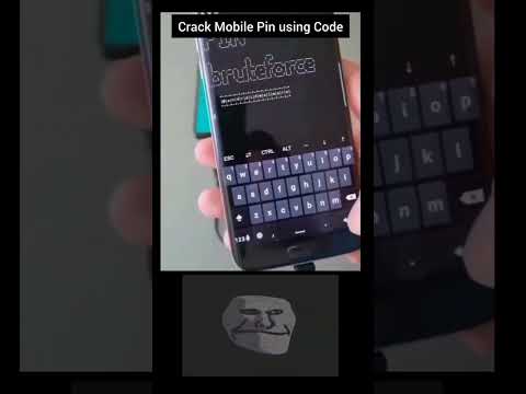 crack mobile pin using python code
