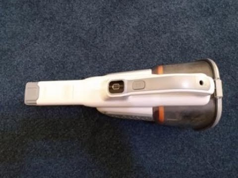 Dust Buster Hand-held Vacuum: How to Deep Clean Dust Cup Filter Assembly