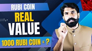 Rubi Coin Real Value 1000 Rubi Coin = ??? | Rubi Network Update | Rubi Coin | Albarizoncrypto
