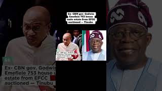 Ex- CBN gov. Godwin Emefiele 753 house units e— Tinubu  #LatestNews #Emefiele  #Tinubu  #CBN  #EFCC