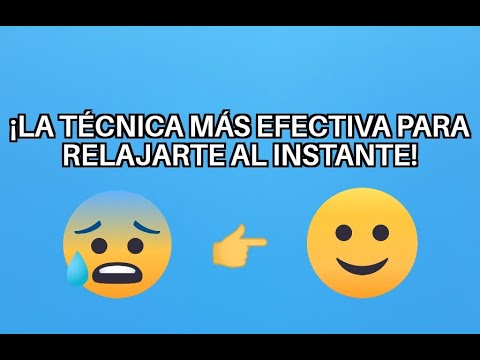 5-4-3-2-1. Una técnica muy efectiva para calmar el estrés!