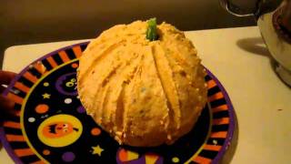 Pumpkin Cheeseball~ Halloween Potluck