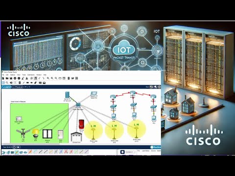Internet of Things, IoT Layers and protocols , Cisco tracer to configure IoT Networks 2025 - part 2