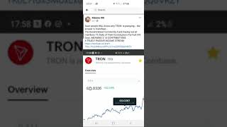 Tron is pumping WHY The answer is Tronchain
