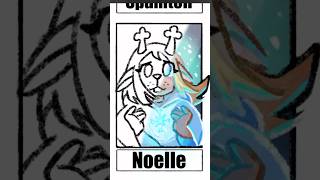 Six fanarts: Noelle #sixfanartschallenge #deltarunechapter3 #deltarune #noelle #art #fanart