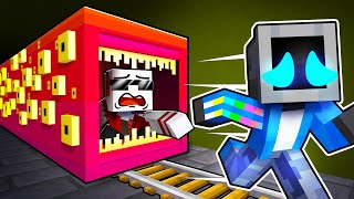 Do NOT Ride the TRAIN EATER in Minecraft!