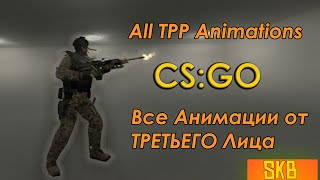 All Third Person Animations in CS:GO | Все анимации от Третьего лица в КС:ГО