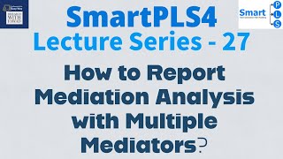#SmartPLS4 Series 27 - How to Report Mediation Analysis Results