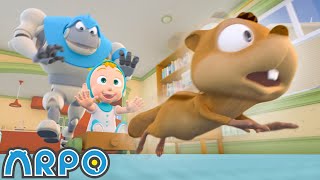 ARPO's Squirrel Madness 🐿️ ARPO Full Episode: Season 1 Ep 14 | Robot Cartoons For Kids