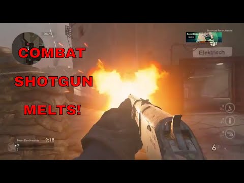 COMBAT SHOTGUN MELTS! (Call Of Duty WW2)