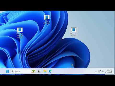 Shutdown Windows 11 Computer