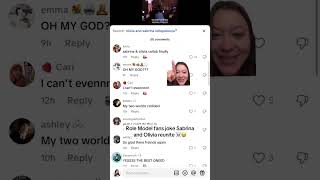Role model fans joke Sabrina Carpenter and Olivia Rodrigo Reunite #rolemodel #sabrinacarpenter