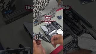 ASRock B550 steel legend m.2 wifi card install.