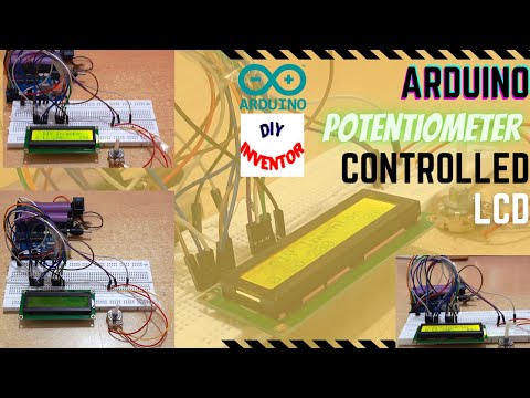 Arduino Potentiometer Controlled Text Display on LCD 16x2