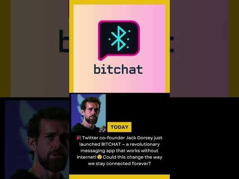 📵 BITCHAT: The Messaging App That Works Without Internet! 🔐