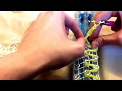 The Trapped Beauty Rainbow Loom Bracelet