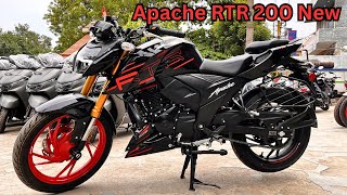 New Apache RTR 200 4V USD Model All New Update Current On Road Price Features Detailed Review 2025