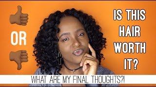 1 MONTH LATER | FREETRESS 2X RINGLET WAND CURL