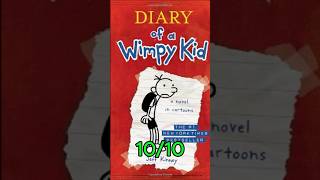 Diary of a Wimpy Kid Books Ranked #shorts #doawk