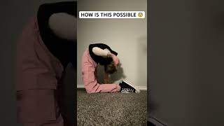 A TRIPLE WHAT?! 😱 #contortion #triplefold #viral #trending #shorts