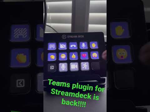 #MicrosoftTeams plugin for #Elgato #Streamdeck is back!!!! #dev #productivity