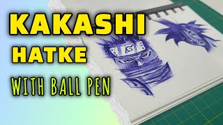 Kakashi Hatake Sketching | Sketch drawing step by step | Akils Art