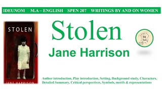 Stolen by Jane Harrison | Play | in Tamil | Writings By and On Women | IDEUNOM