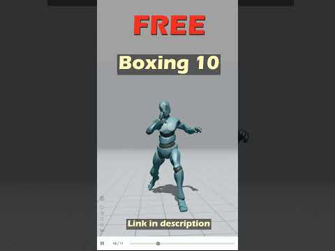 Boxing 10. Free Mixamo animation for Daz Studio's Genesis 9. #dazstudio #mixamo