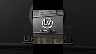 lv name monogram logo design #shorts #graphicdesign #3dlogo