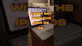 Here’s using the iPadOS 18 beta in all the days of the week! #ipadpro #ipados18