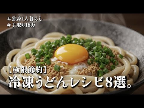 5分で完成！冷凍うどんレシピ8選。 #簡単レシピ #冷凍うどん