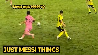 Moment Messi fooled  Nashville defender with ONE TOUCH… THE GOAT! 🐐