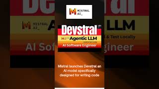 🚀 Devstral: Mistral's New AI That Codes Like a Pro! #AI #CodingAI #Devstral #MistralAI #OpenSourceAI