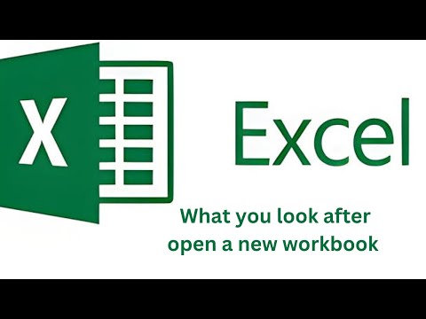 First Look of MS Excel. Video1