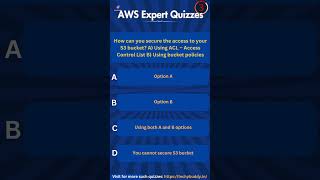 AWS Quizzes: Expert-Level! Q23 #shorts