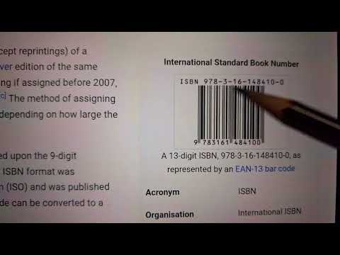What is ISBN explained in Hindi?