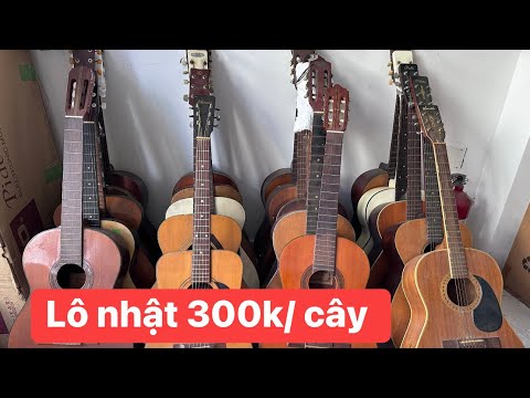 Đàn guitar nhật lô 20 cây đồng giá 300k. 0936057750