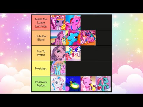 Ranking MLP G3 Animations On A Tier List From Best To Worst