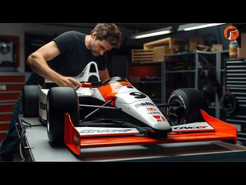 Man Builds F1 Replica Car to Scale | 1988 McLaren MP4/4 By @OficinadoParma