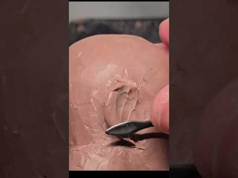 Iron Man Head Sculpting｜アイアンマンの胸像彫刻｜頭像雕塑示範