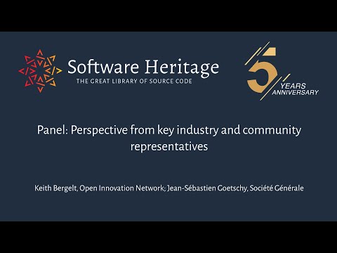 Panel: Perspective from key industry and community representatives