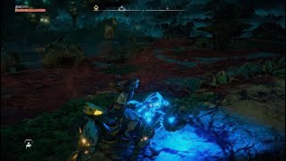 Blighted farmlands. [Horizon 2 Forbidden West (Episode 12)]