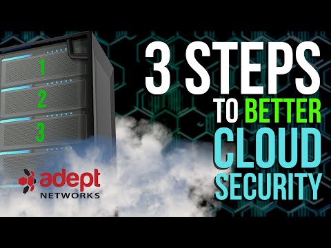 3 Steps to Better Cloud Security