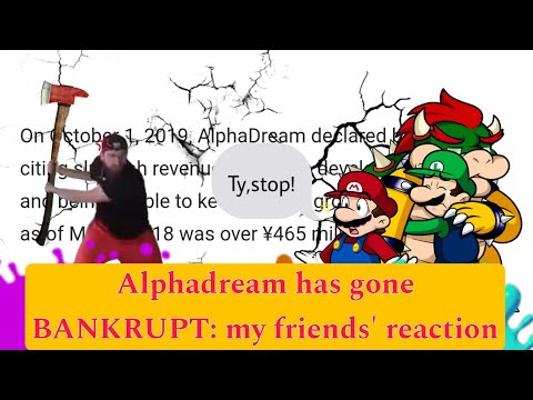 Serenity Reacts:Alphadream has gone BANKRUPT: my friends' reaction