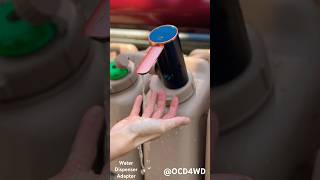 Adapter to 5 gallon Scepter water jug. Rechargeable water dispenser. #overland #overlanding #vanlife