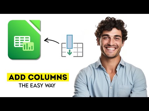 How to Add a Column in LibreOffice Calc 2025 (Fast & Easy Guide)