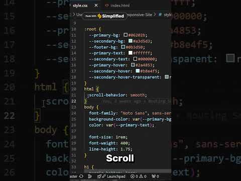 Easy Smooth Scrolling | In 1 Minute